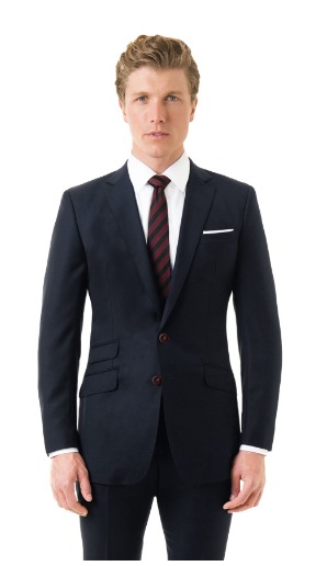 Basic blue suit