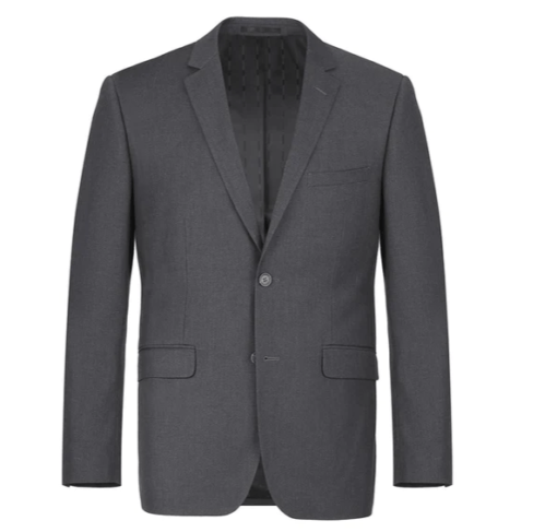 Men's Black 2-Piece Single Breasted Notch Lapel Suit - Image 2